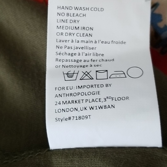 Anthropologie Butterfly Scarf Top - Picture 8 of 8